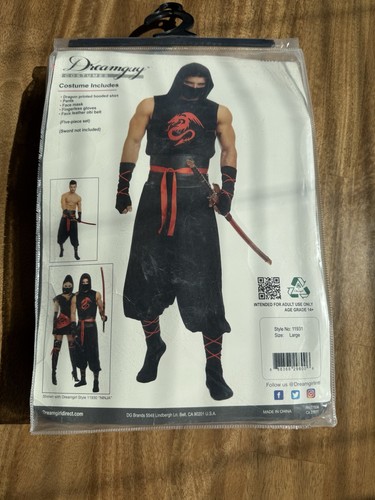 Dreamguy ninja costume set - ninja,