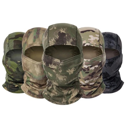 Camo balaclava face mask - mask, uv
