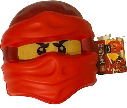 Lego ninjago kai mask - lego, red